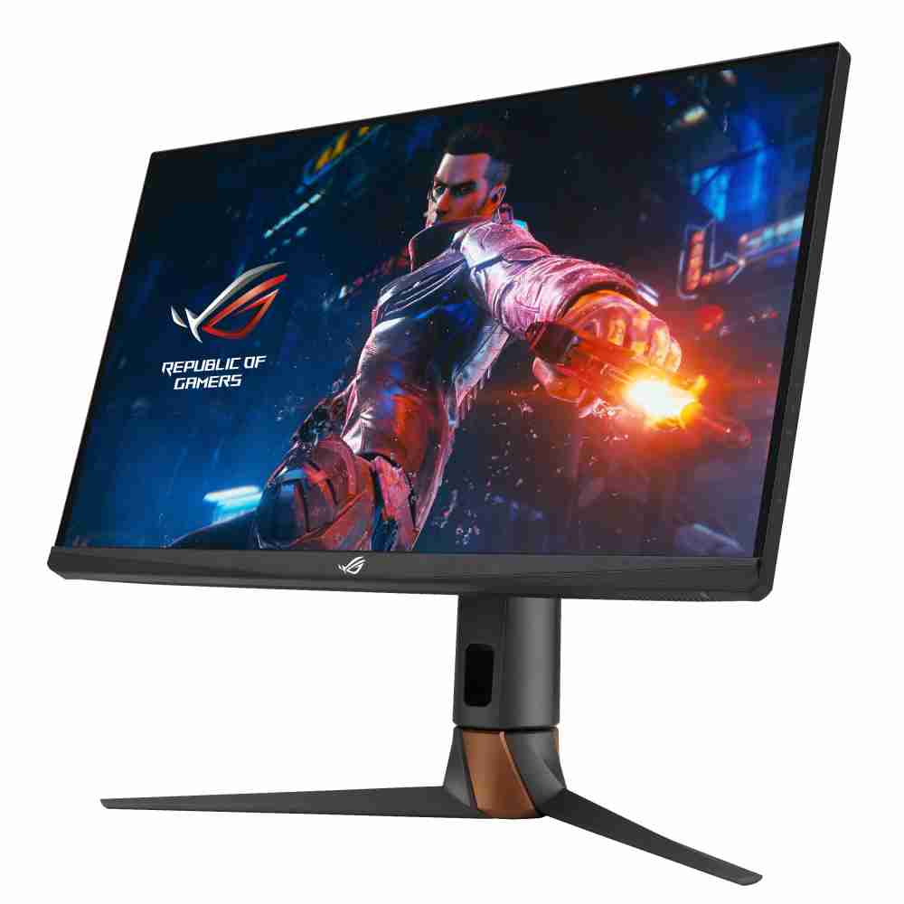 华硕ASUS ROG Swift 360Hz PG27AQN，，采用william威廉中文官网全新可支持ULMB2技术的高阶电竞显示器，，，，为电竞玩家打造突破以往的急速游戏体验。。（图片来源：ASUS提供）
