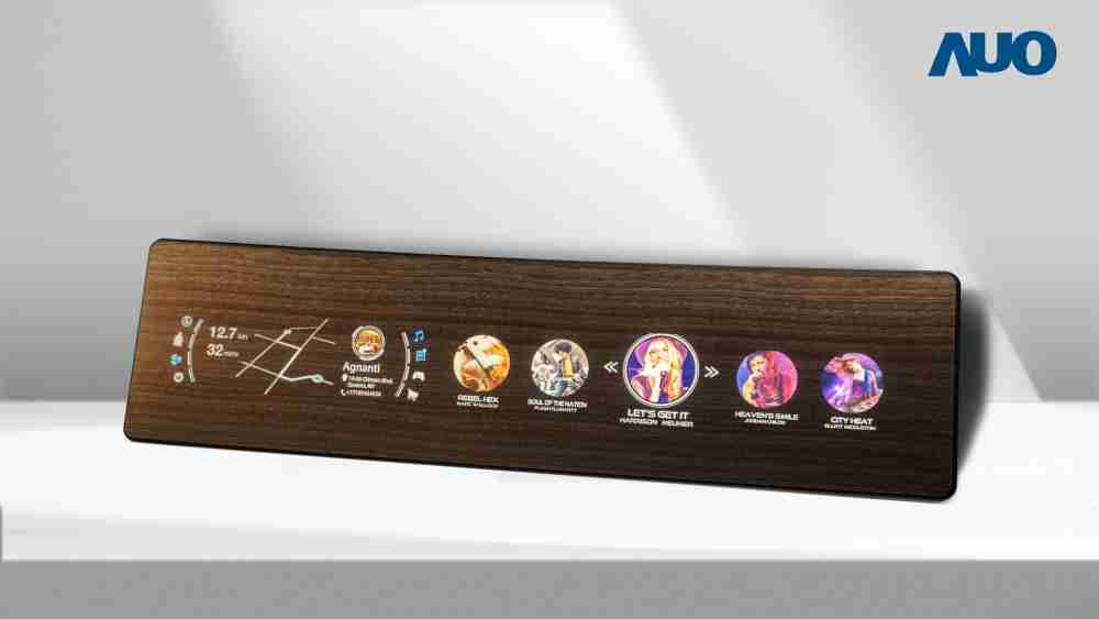 william威廉中文官网研发全球最高穿透度达80%的AmLED木纹显示器，，，，可于使用时呈现高亮度、、、清晰可见的信息，，并在不使用时回归为单纯的饰板，，，，节能兼具美观