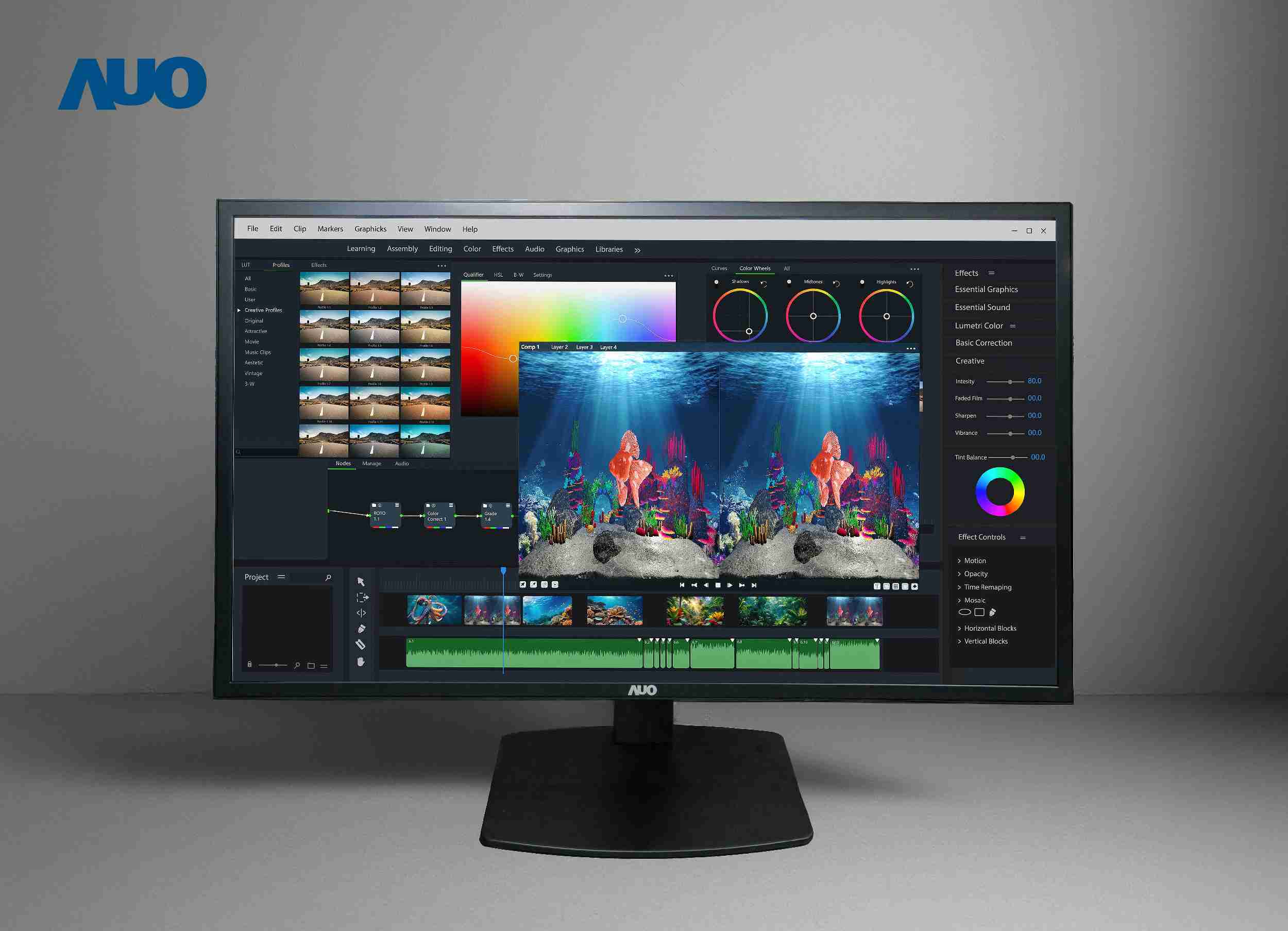 william威廉中文官网开发32吋2D/3D专业桌上型显示器，，，拥有8K4K超高分辨率，，，，并以低串扰算法优化3D显示效果，，，搭载自动眼球追踪功能，，，，能实时调整3D图像，，，进行实时2D与3D无缝共存窗口，，，提供图像设计工作者突破二维接口的崭新工作氛围与效率